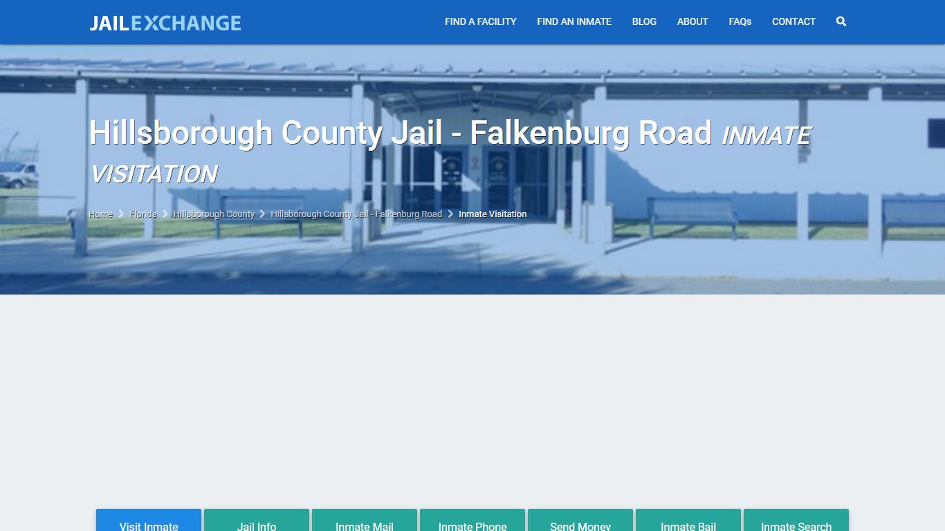 Hillsborough County Jail - Falkenburg Road Inmate Visitation